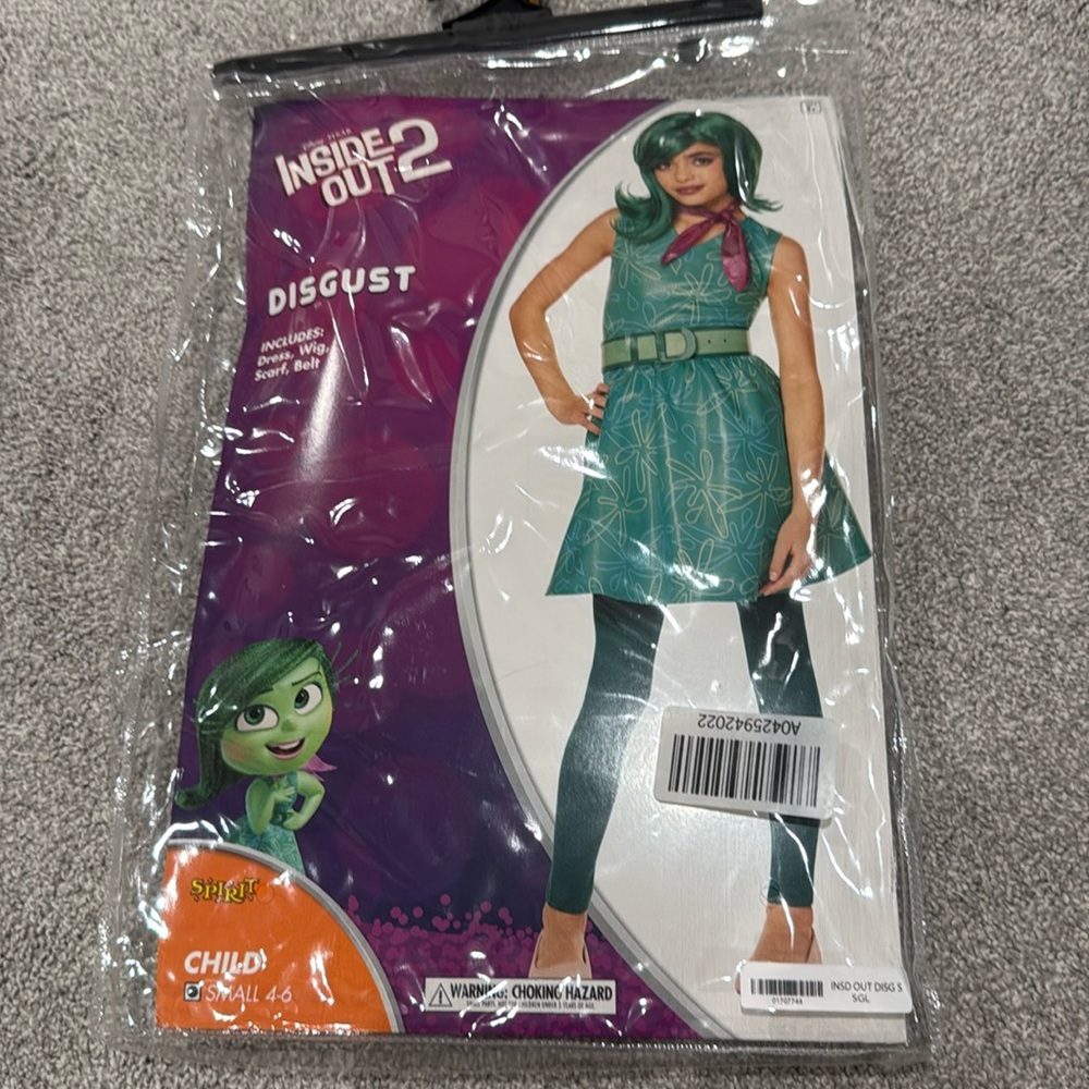 Inside Out Disgust costume